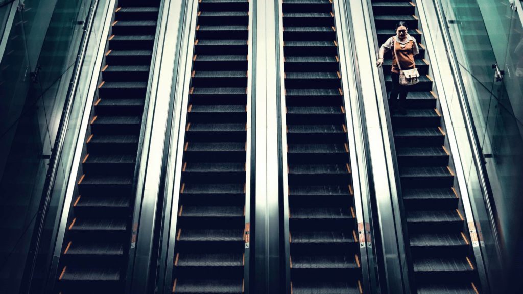 Rolltreppe nehmen – Like A Boss
